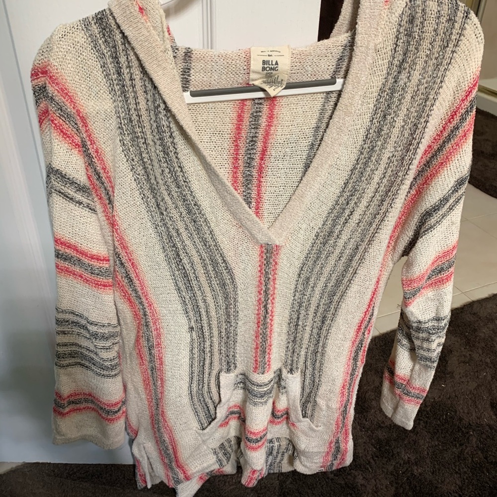 Billabong hooded poncho/beach coverup